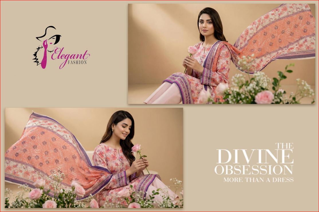 3 PIECE-UNSTITCHED PRINTED LAWN SUIT EDITION 7