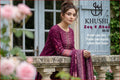 3-PIECE UNSTITCHED PRINTED LAWN SUIT WITH CAMBRIC TROUSER- V1