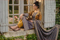 3-PIECE UNSTITCHED PRINTED LAWN SUIT WITH CAMBRIC TROUSER- V2