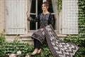 3-PIECE UNSTITCHED PRINTED LAWN SUIT WITH CAMBRIC TROUSER- V8