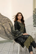 3-PIECE UNSTITCHED DIGITAL PRINTED AND EMBROIDED LAWN SUIT- V9